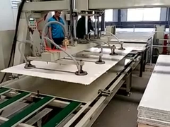 Güvenilir Magnezyum Oksit Levha Makine Kartı Genişliği 600-1220mm