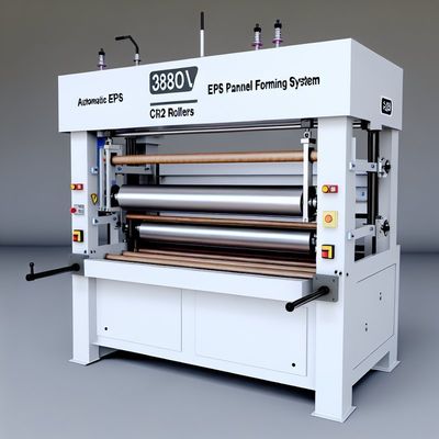 380V Duvar Paneli Şekillendirme Makinesi, Otomatik EPS Köpürtme ve Cr12 Rulolar