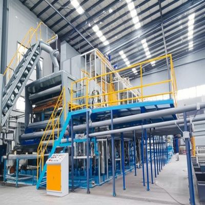 Tam otomatik ve ısı iletkenliği ≤0.25W/mk ile duvar lif çimento kartı üretim hattı