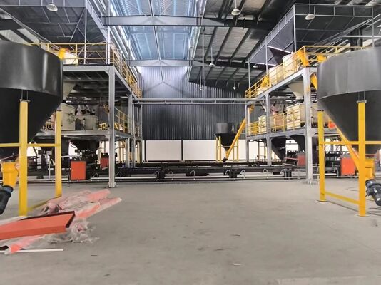 Duvar panelleri oluşturma makinesi XPS yalıtım kiremit arka tahta üretim hattı sunuyor