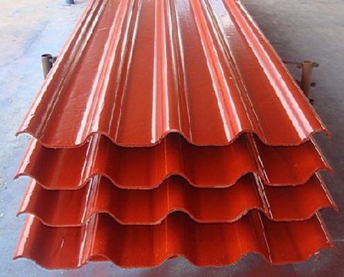 Automatic Magneisum Oxide Roof Tile Making Machine for 3mm - 6mm Adjustable Thickness