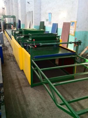 Çöp Renkli Dalga Plakası Yapma Makinesi, Faza Dönüştürme Teknoloji Çatı Plakası Makinesi