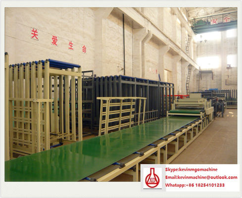 Ofis Binaları Oluklu Mukavva Yapma Makinesi, Yangına Dayanıklı Çatı Paneli Şekillendirme Makinesi