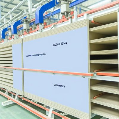 1200mm Genişliğinde ve ≥20Mpa Mukavemetli Fiber Çimento Levha Üretim Hattı