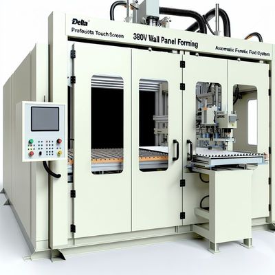 Delta Dokunmatik Ekran ve Otomatik Beslemeli 380V Duvar Paneli Şekillendirme Makinesi