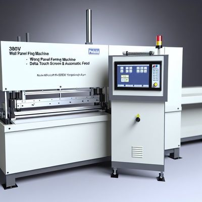 Delta Dokunmatik Ekran ve Otomatik Beslemeli 380V Duvar Paneli Şekillendirme Makinesi
