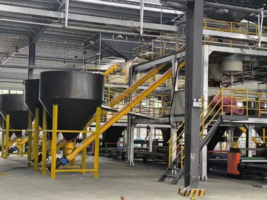 380v Çift Duvarlı XPS İzolasyon Tile Backer Board Üretim hattı