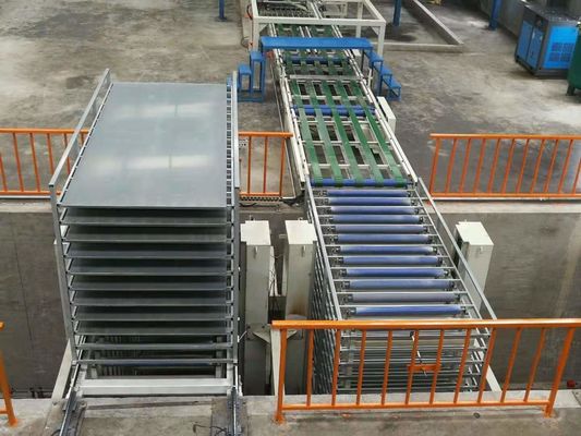 Yılda 2-20 Milyon M2 Otomatik MgO Levha Makinesi, A1 Yangın Direnci için