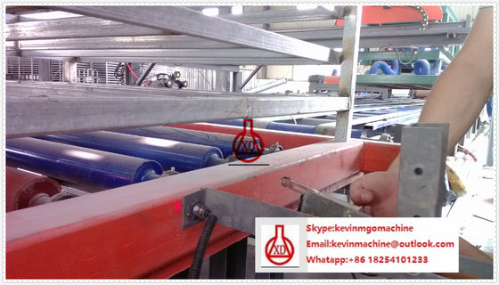 İnşaat malzemesi için Magnezyum oksit karton duvar paneli şekillendirme makinesi
