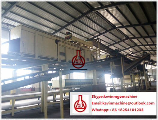 Çatı Kaplama Levhası Üretim Makinesi, Çevre Dostu MGO Duvar Panosu Rulo Şekillendirme Ekipmanı