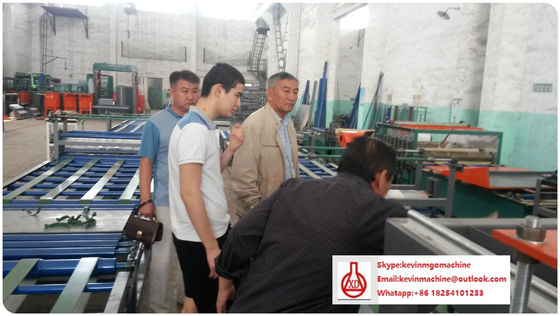 Yangına Dayanıklı Mgo Levha Makinesi Tavan / Duvar Süpürgeliği / İç Duvar Dekorasyonu İçin