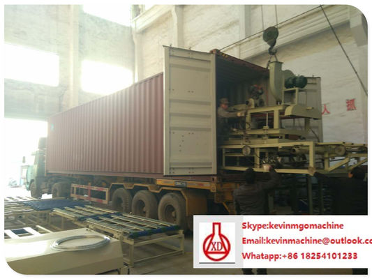 Tam Otomatik Mgo / Mgcl / Fiber Malzemeli Çatı Paneli Şekillendirme Makinesi Enerji Tasarrufu