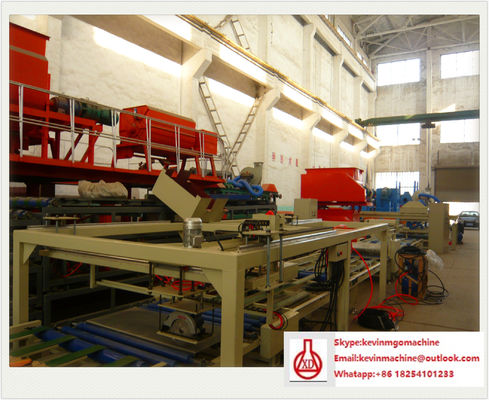 Mgo / Mgcl / Fiber Glass Mesh hammaddesi için inşaat malzemesi üretim makineleri