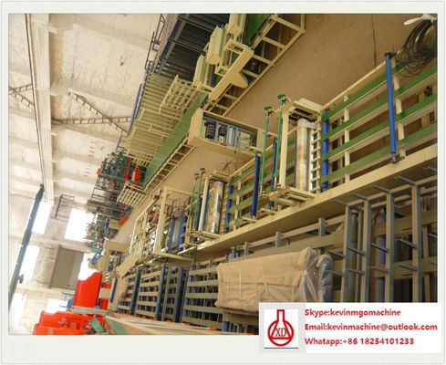 İnşaat malzemesi yapmak için saman tahtası / sandviç paneli makineleri