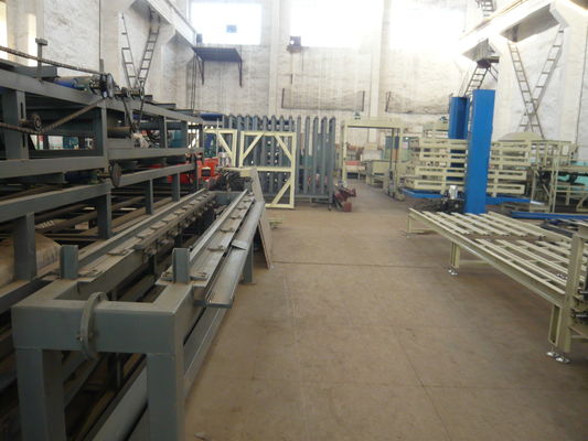 Fiber Glass Magnezyum Oksit Levha Sandviç Panel Yapma Makinesi, Duvar Paneli Şekillendirme Makinesi