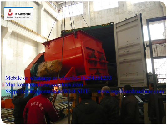 Kapalı duvar dekorasyonu için laminasyonlu yangın geçirmez Mgo kartı üretim hattı