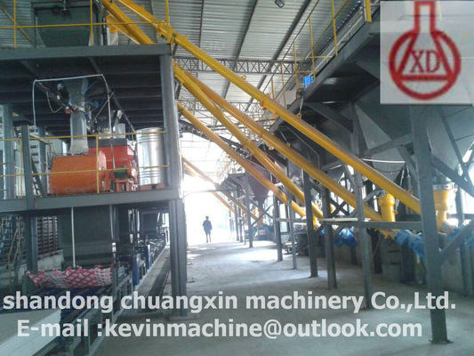 Magnezyum Oksit Karton Yapım MgO Karton Üretim hattı 25m * 1.58m * 1.8m