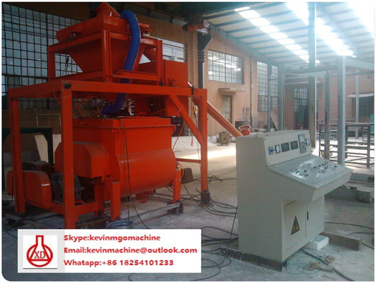 Prefabrike Ev için Çelik Sandviç Panel Magnezyum Oksit Levha Üretim Hattı