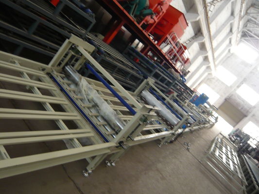 Otomatik Yanmaz Magnezyum Oksit Levha Yapımı Makinesi Yüksek Üretim Verimliliği