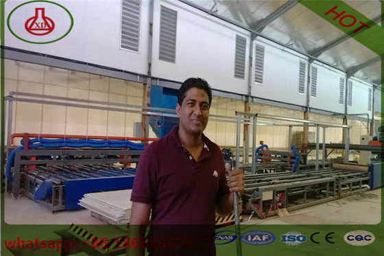 Fiziksel Özellik Fiber Çimento Levha Makineleri Yangına Dayanıklı Suya Dayanıklı