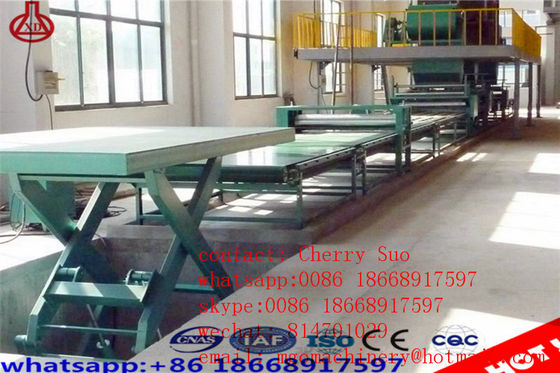 Ateş geçirmez Su geçirmez bileşik 3d Eps Sandviç Panel Makinesi, Duvar Panelli Ekipmanı