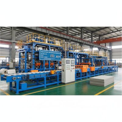 200kw Otomatik Fiber Cement Board Üretim Hatı Voltaj 380V Enerji İşlemi Güç tüketimini ve maliyetlerini en aza indirmek