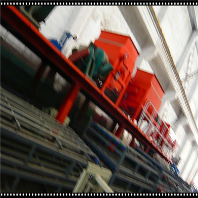 Isıya dayanıklı otomatik sandviç paneli makinesi Magnezyum oksit kart üretimi