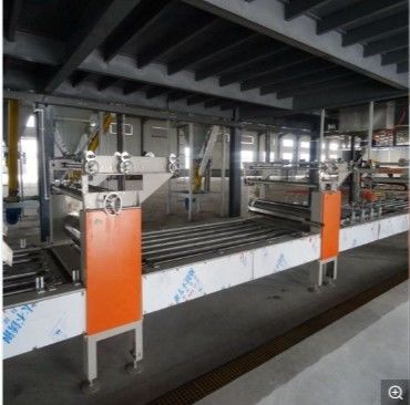 Yüksek Güçlü Dış Duvar Fiber Cement Tahta Yapma Makinesi Tam Otomatik