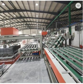 İç ve Dış Dekorasyon Kuru Duvar Panosu için Otomatik Mgo Kurulu Makinesi