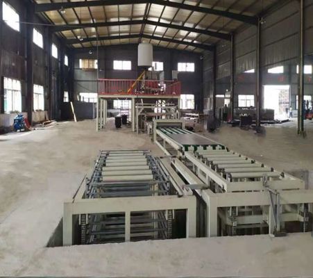 Yarı Otomatik Fiber Cement Board Heavy Duty Sandwich Duvar Paneli Üretim Hatı